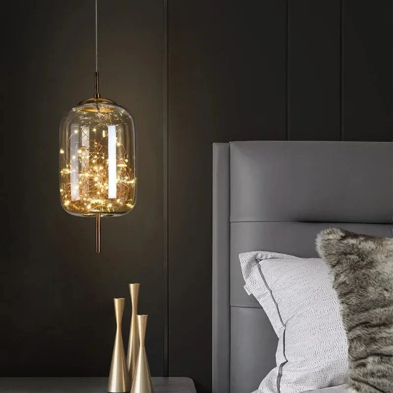 Twilight Spark Pendant Lamp Euroselle Lighting Fixture