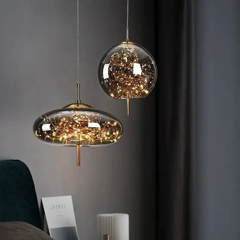 Twilight Spark Pendant Lamp Euroselle Lighting Fixture