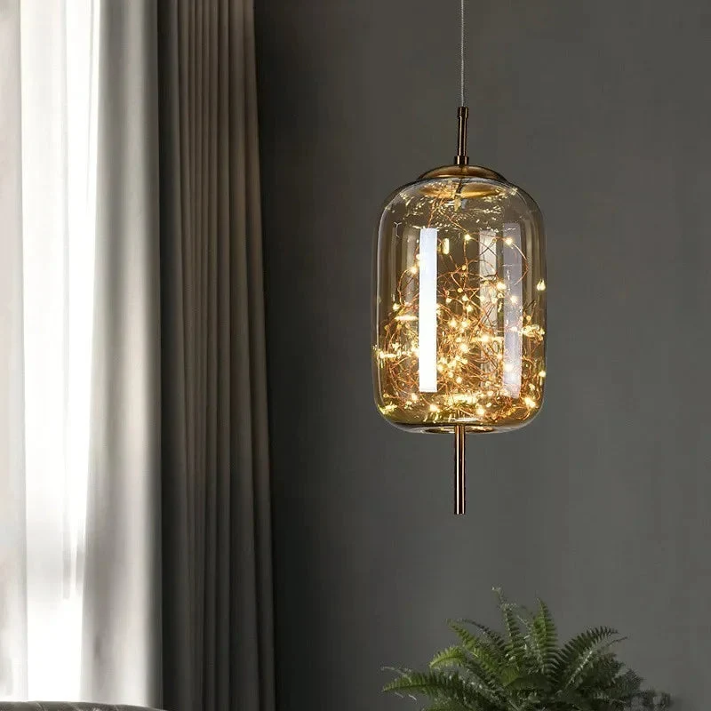 Twilight Spark Pendant Lamp Euroselle Lighting Fixture