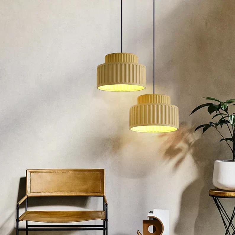 Thomas Pendants By Euroselle - Nordic Cream Modern Pendant Light