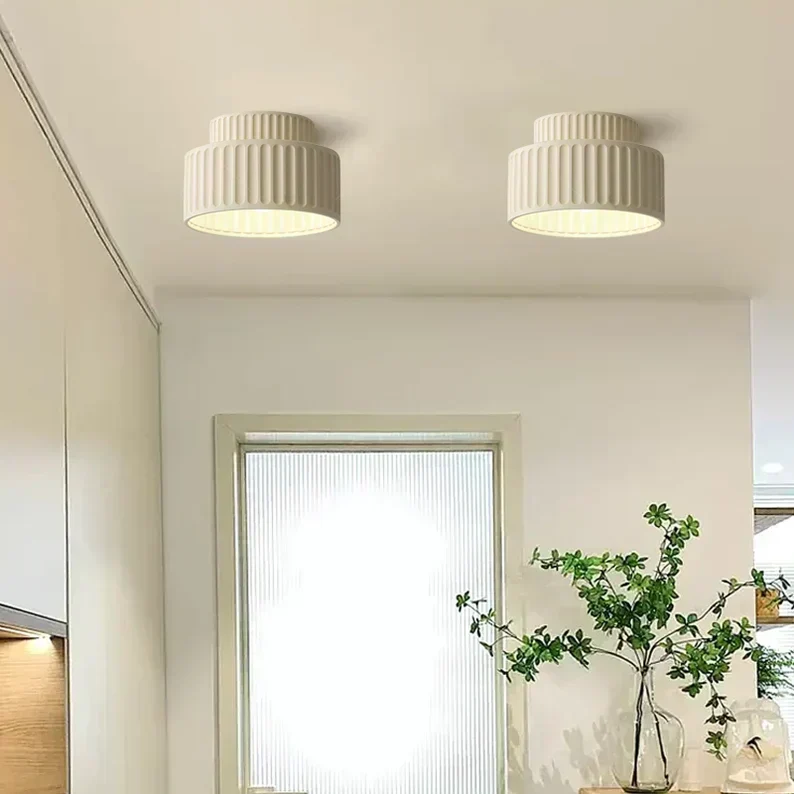 Thomas Pendants By Euroselle - Nordic Cream Modern Pendant Light