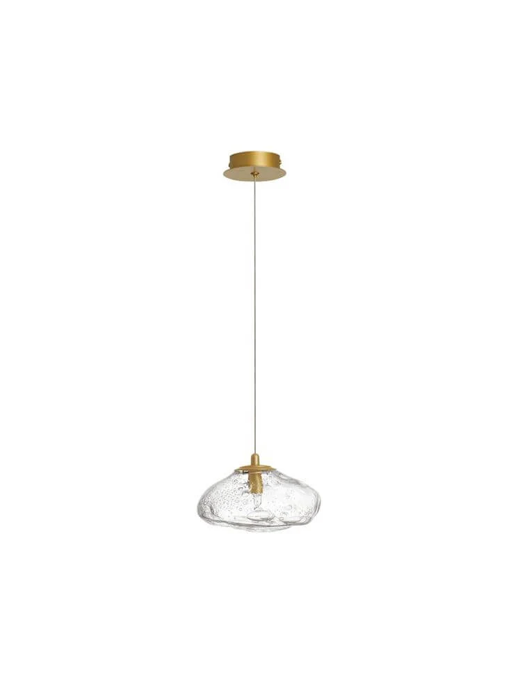 King Pendelleuchte G9 Gold, Transparent
