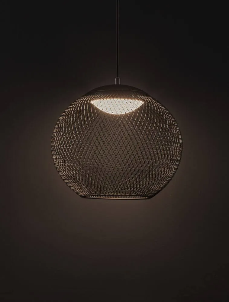 Kinetic LED Pendelleuchte 3000K Schwarz