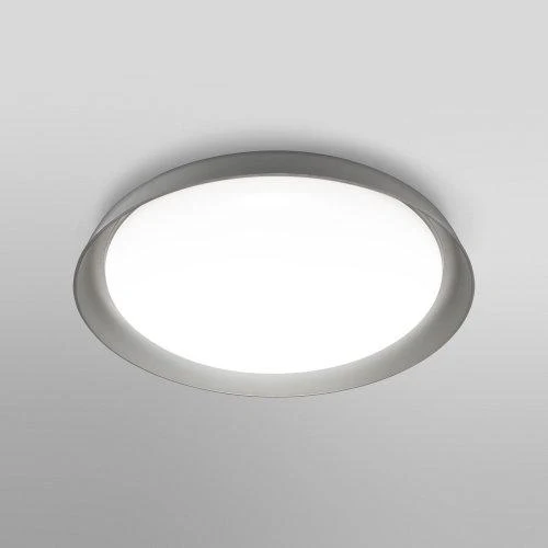 LEDVANCE Wifi SMART+ Orbis Plate LED Deckenleuchte Tunable Weiß 43cm 24W / 3000-6500K Grau