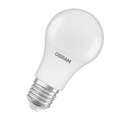 OSRAM LED-Lampen, klassische Kolbenform, 12V-36V, 65 Watts Ersatz, E27, A-shape, 2700 Kelvin, Warm weiß, Matt, single Pack