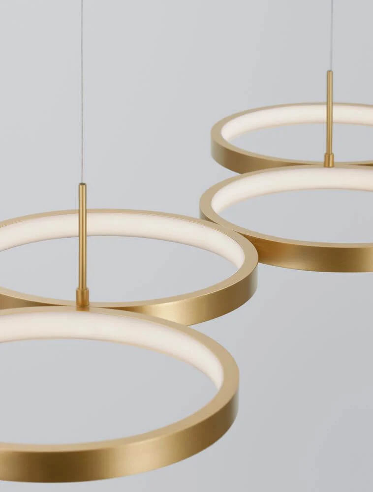 Magnus LED Pendelleuchte 4-flammig 3000K