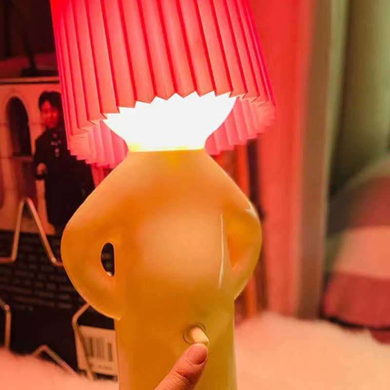 Standing Man Lamp By Euroselle - Funniest Table Lamp For Creative Gift