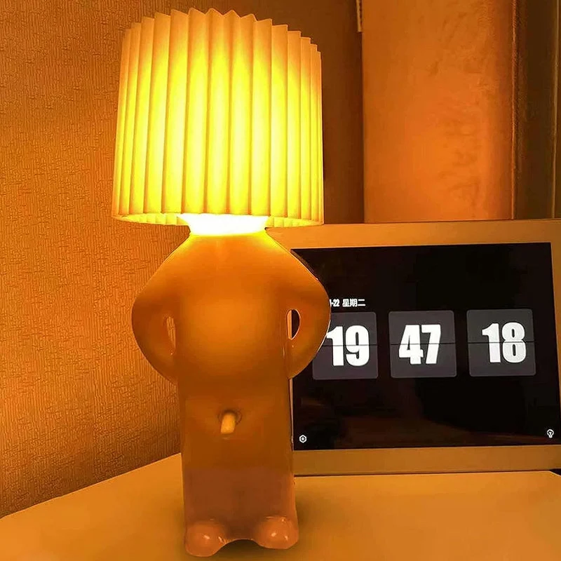 Standing Man Lamp By Euroselle - Funniest Table Lamp For Creative Gift