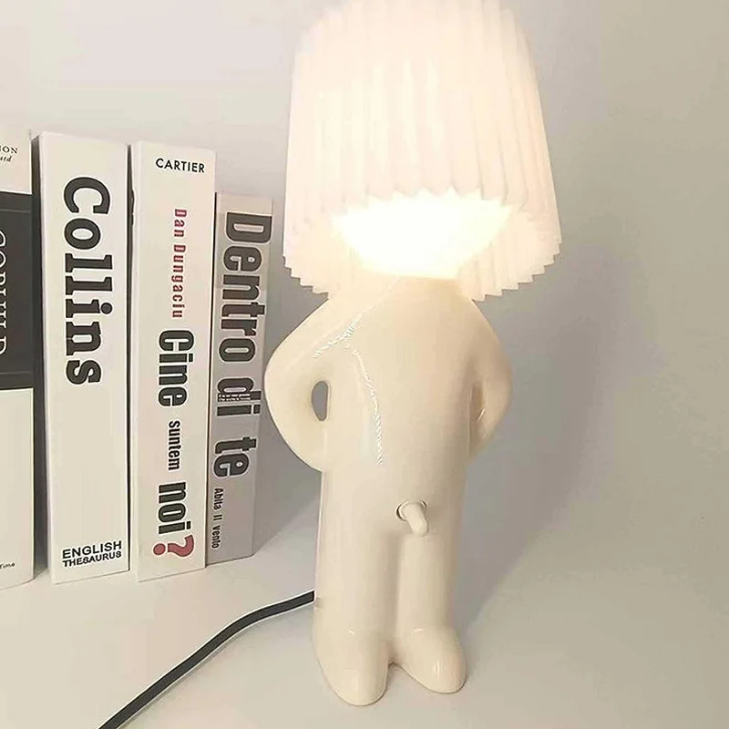 Standing Man Lamp By Euroselle - Funniest Table Lamp For Creative Gift