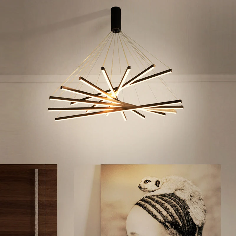 Nuvella Modern LED Pendant Light Dimmable With Remote By Euroselle