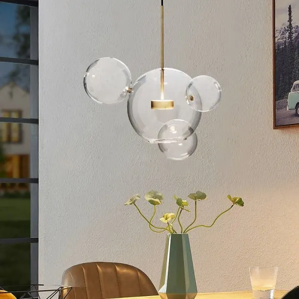 Marisol Ball Pendant Light With Warm LED By Euroselle