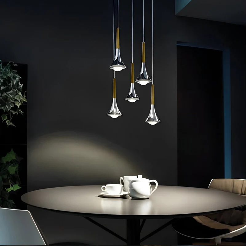 LumaNord Nordic Drop Pendant Light, Scandinavian Style, Euroselle