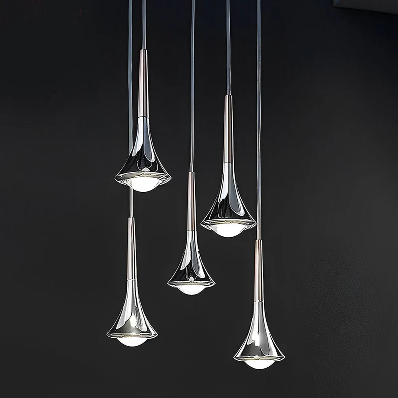 LumaNord Nordic Drop Pendant Light, Scandinavian Style, Euroselle