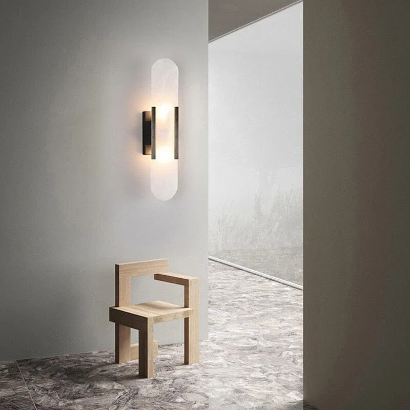 Euroselle Royal Marble Wall Lamp Inspired By Roman Empire Design