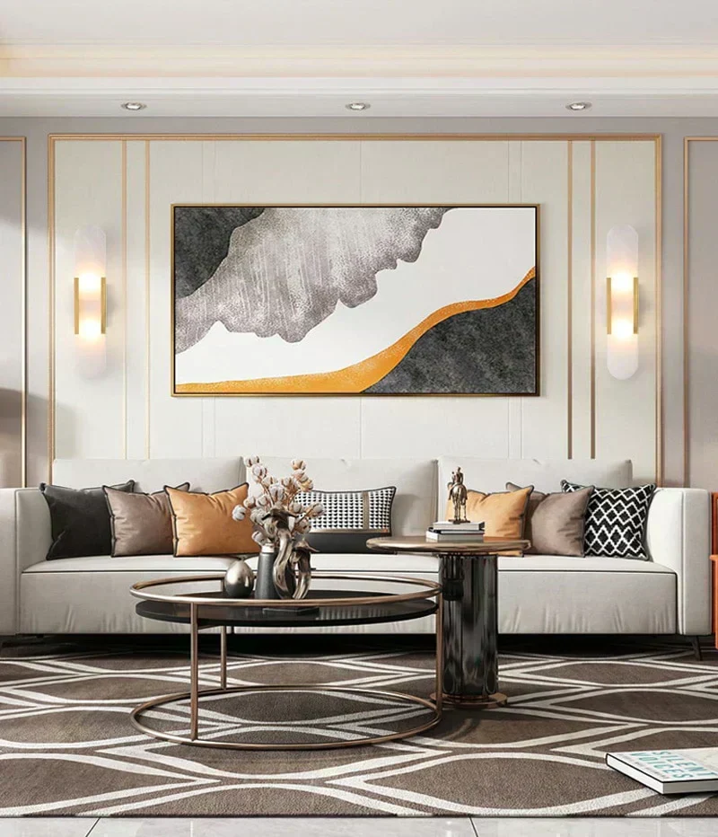 Euroselle Royal Marble Wall Lamp Inspired By Roman Empire Design