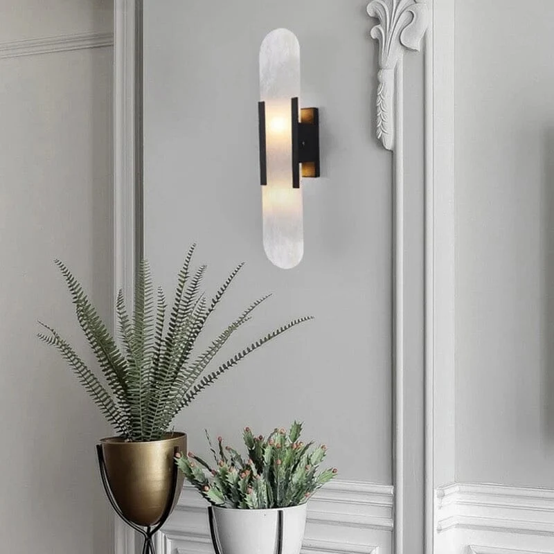 Euroselle Royal Marble Wall Lamp Inspired By Roman Empire Design