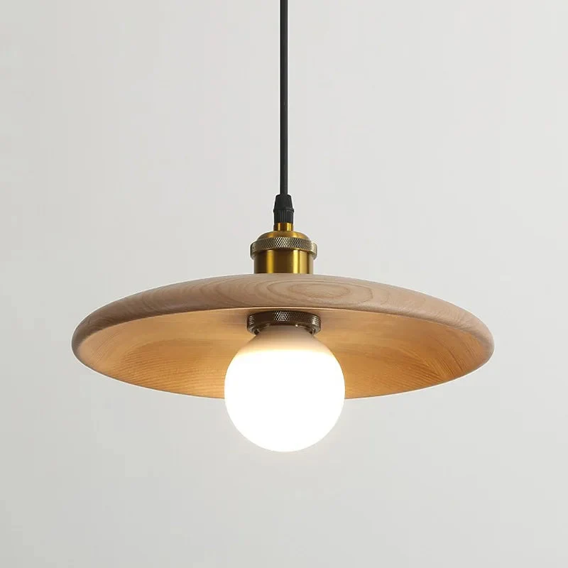 Dopwii Wooden Ceiling Pendant Lamp By Euroselle LED Light