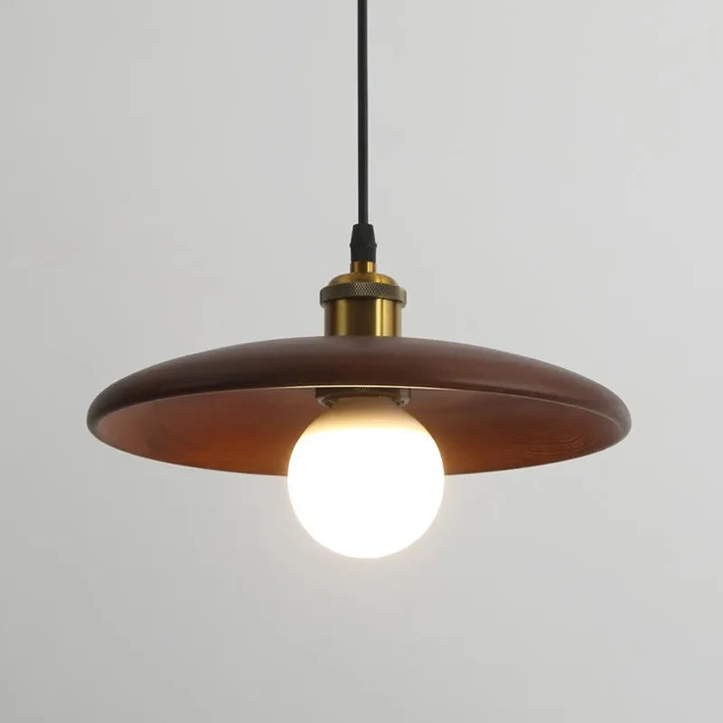 Dopwii Wooden Ceiling Pendant Lamp By Euroselle LED Light
