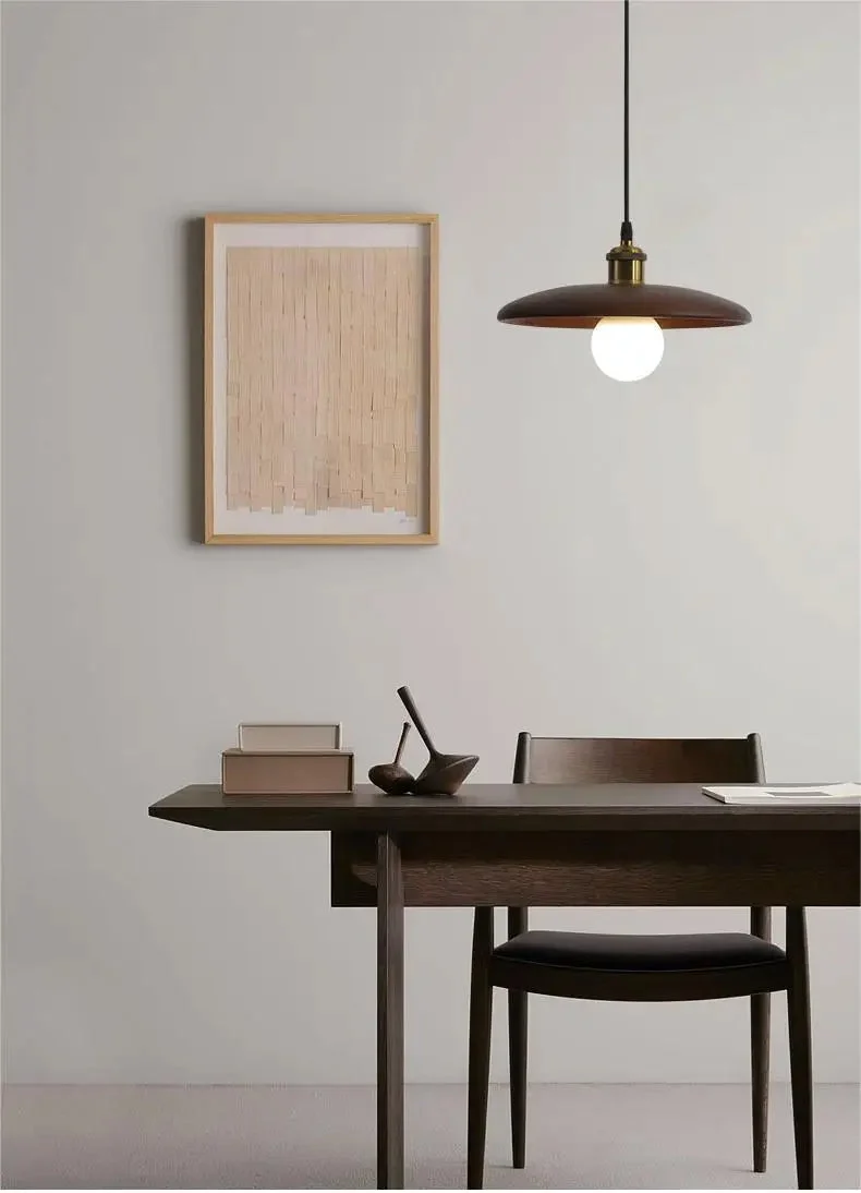 Dopwii Wooden Ceiling Pendant Lamp By Euroselle LED Light