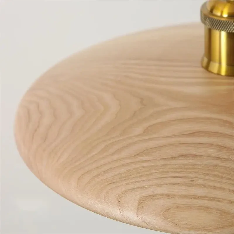 Dopwii Wooden Ceiling Pendant Lamp By Euroselle LED Light