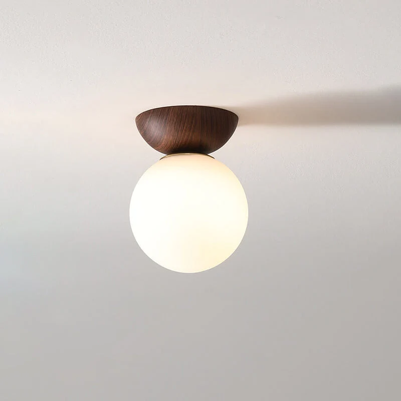 Kiyoto Log Pendant Light With LED, Adjustable Warm Ambience By Euroselle
