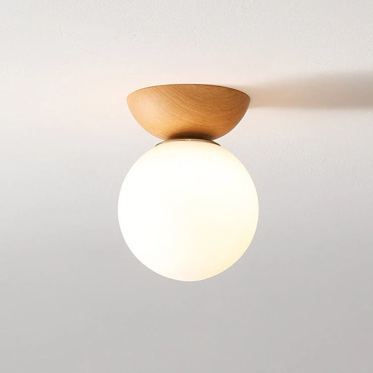 Kiyoto Log Pendant Light With LED, Adjustable Warm Ambience By Euroselle