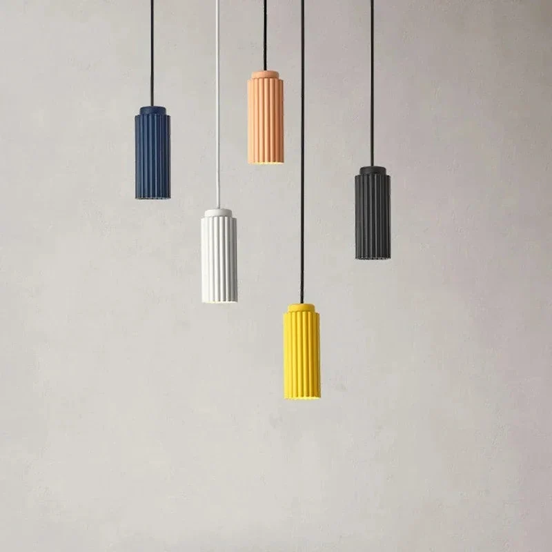 Lumenra Modern Scandinavian Minimalist Fluted Pendant Light Euroselle