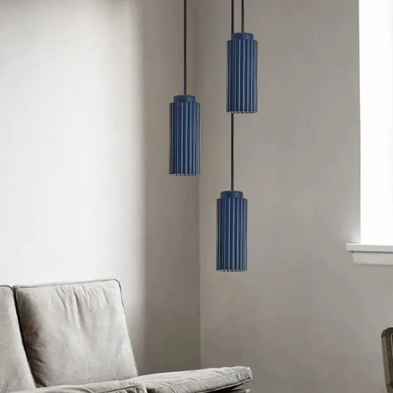 Lumenra Modern Scandinavian Minimalist Fluted Pendant Light Euroselle