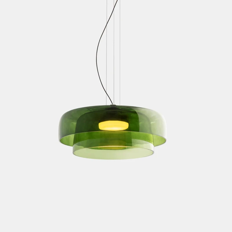 Euroselle Glass Ceiling Lamp With Medieval Charm And Modern Recessed Light