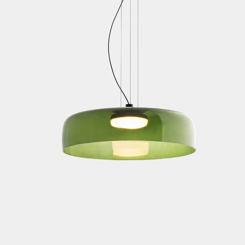 Euroselle Glass Ceiling Lamp With Medieval Charm And Modern Recessed Light