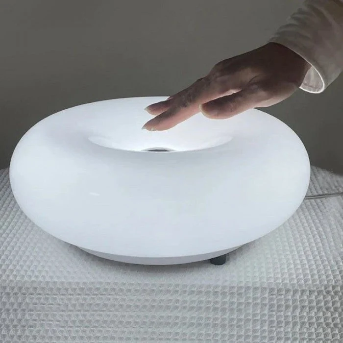 Bauhaus Donut Wall Light and Table Lamp by Euroselle