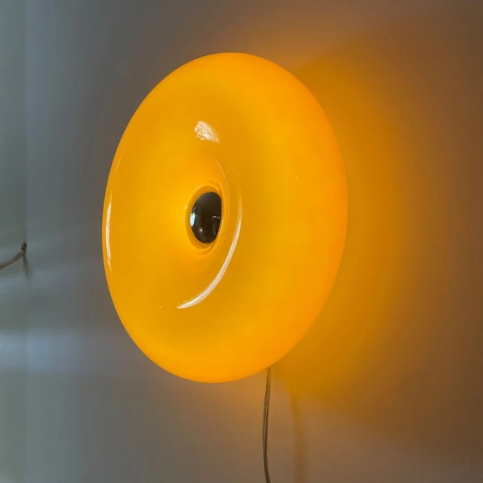Bauhaus Donut Wall Light and Table Lamp by Euroselle
