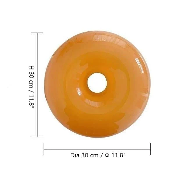 Bauhaus Donut Wall Light and Table Lamp by Euroselle