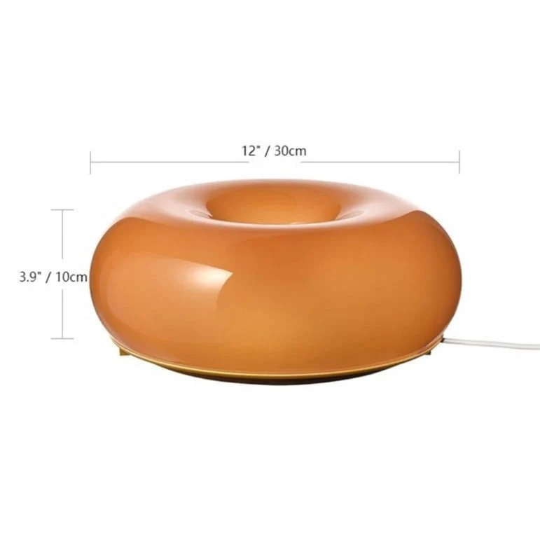 Bauhaus Donut Wall Light and Table Lamp by Euroselle