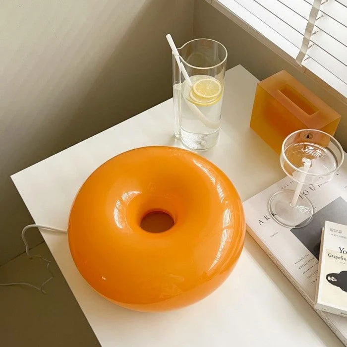 Bauhaus Donut Wall Light and Table Lamp by Euroselle