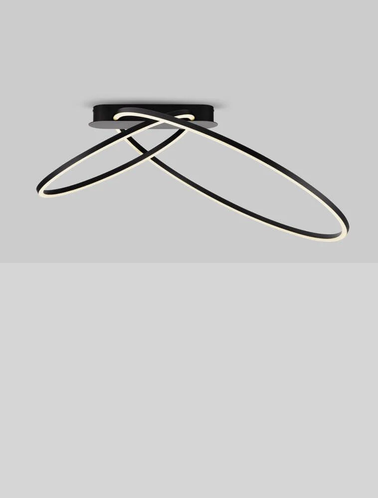 Kiklos LED Deckenleuchte 2-flammig Ø 72cm 3000K