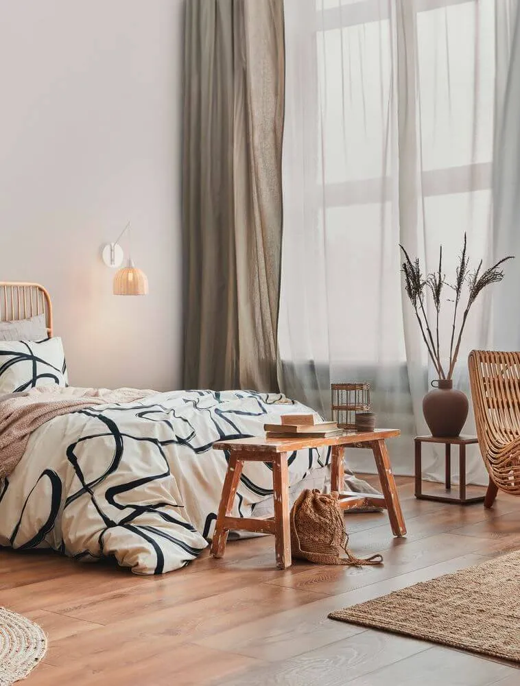 Fado Wandleuchte Ø 20,5cm E27 Rattan