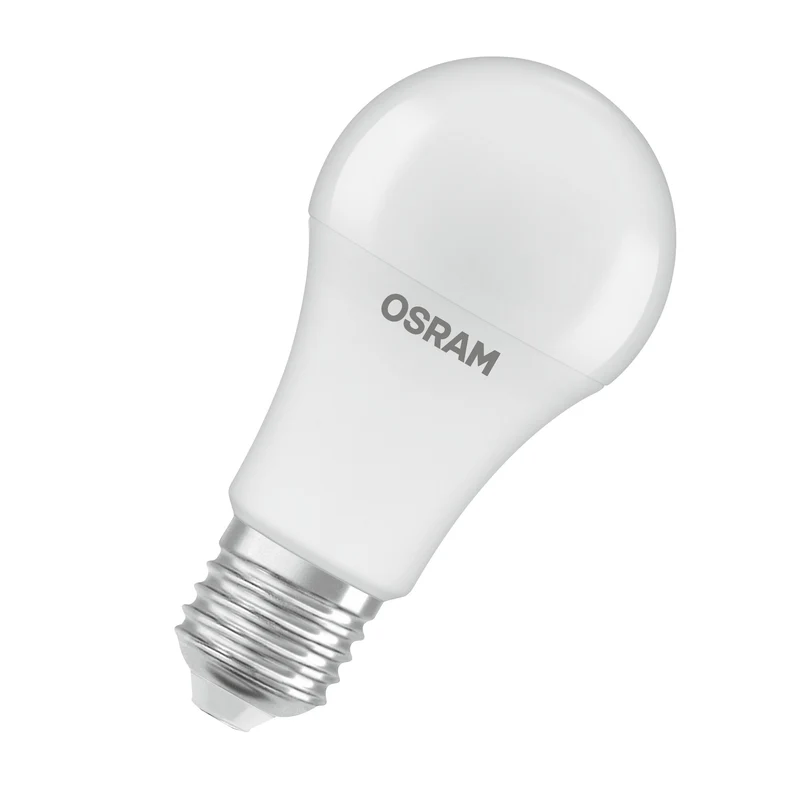 OSRAM LED PCR LAMP WITH CLASSIC A in A-Form, LED-Lampe, Matt, 10 W, (ex 75 W), 1055 lm, Kaltweiß, 6500 K, 10000 h, CRI 80