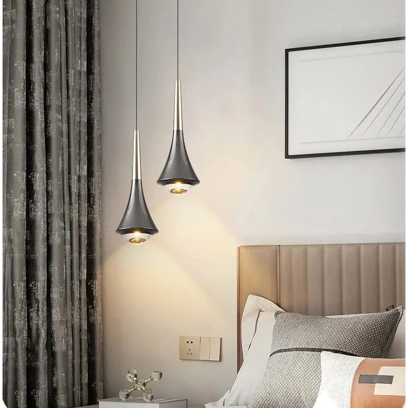 Gisela Pendants by Euroselle - Modern LED Water Drop Pendant Lights