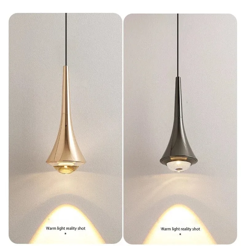 Gisela Pendants by Euroselle - Modern LED Water Drop Pendant Lights