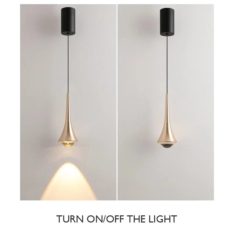 Gisela Pendants by Euroselle - Modern LED Water Drop Pendant Lights