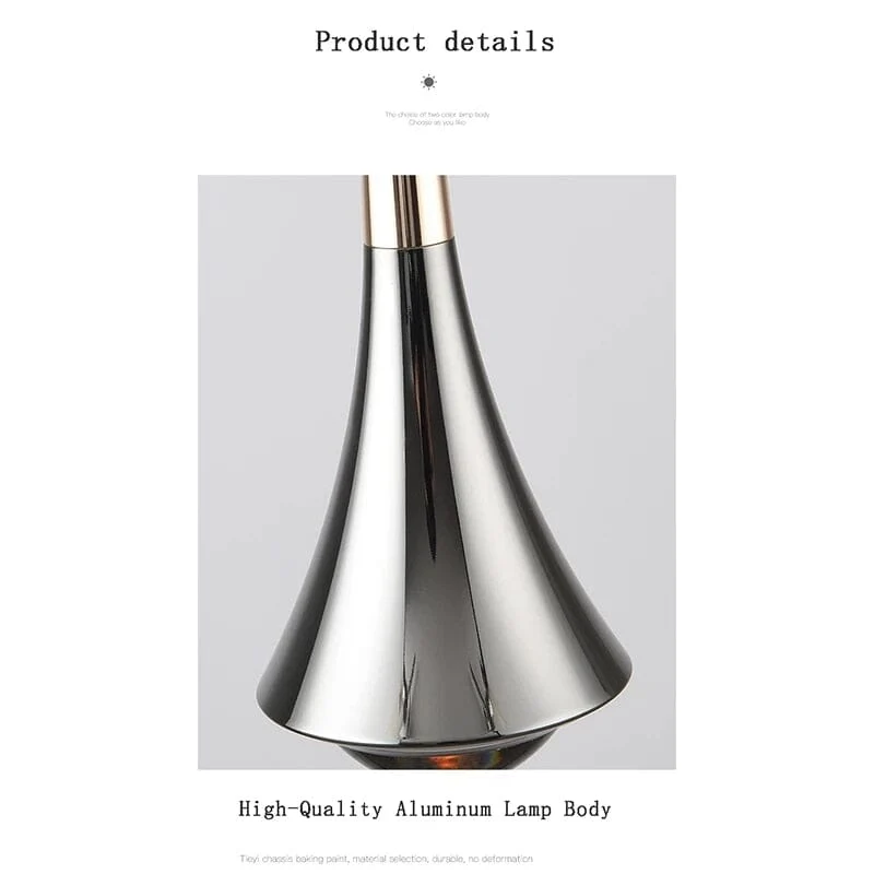 Gisela Pendants by Euroselle - Modern LED Water Drop Pendant Lights