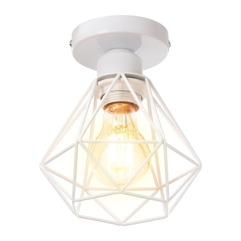 Euroselle Vintage Iron Frame Pendant Lamp Collection