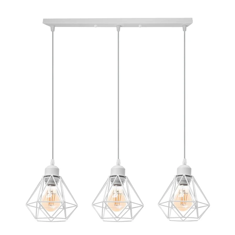 Euroselle Vintage Iron Frame Pendant Lamp Collection