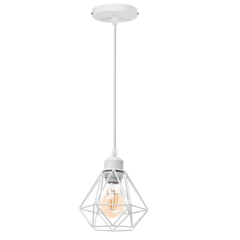 Euroselle Vintage Iron Frame Pendant Lamp Collection