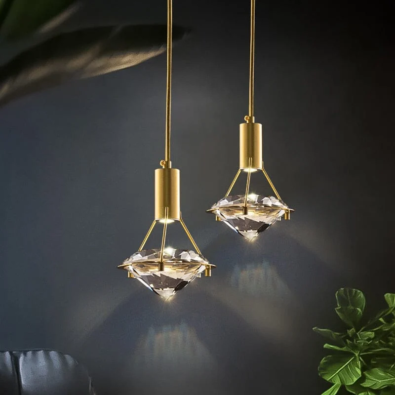 Euroselle The Modern Crystal Pendant Light For Home Decor