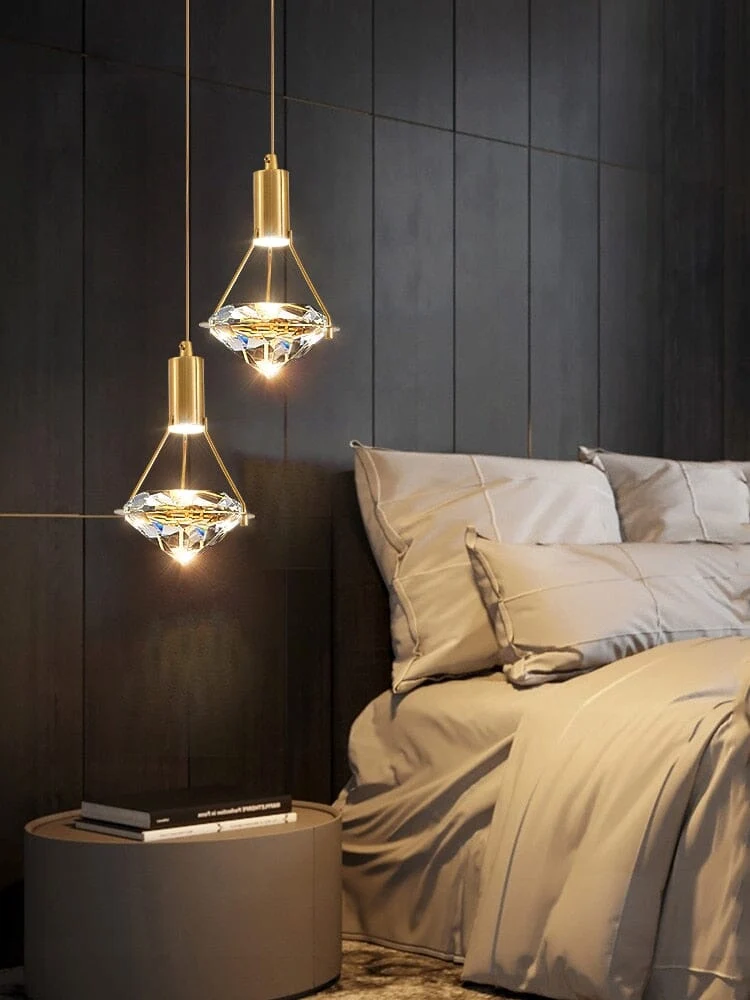 Euroselle The Modern Crystal Pendant Light For Home Decor