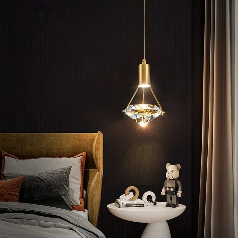 Euroselle The Modern Crystal Pendant Light For Home Decor