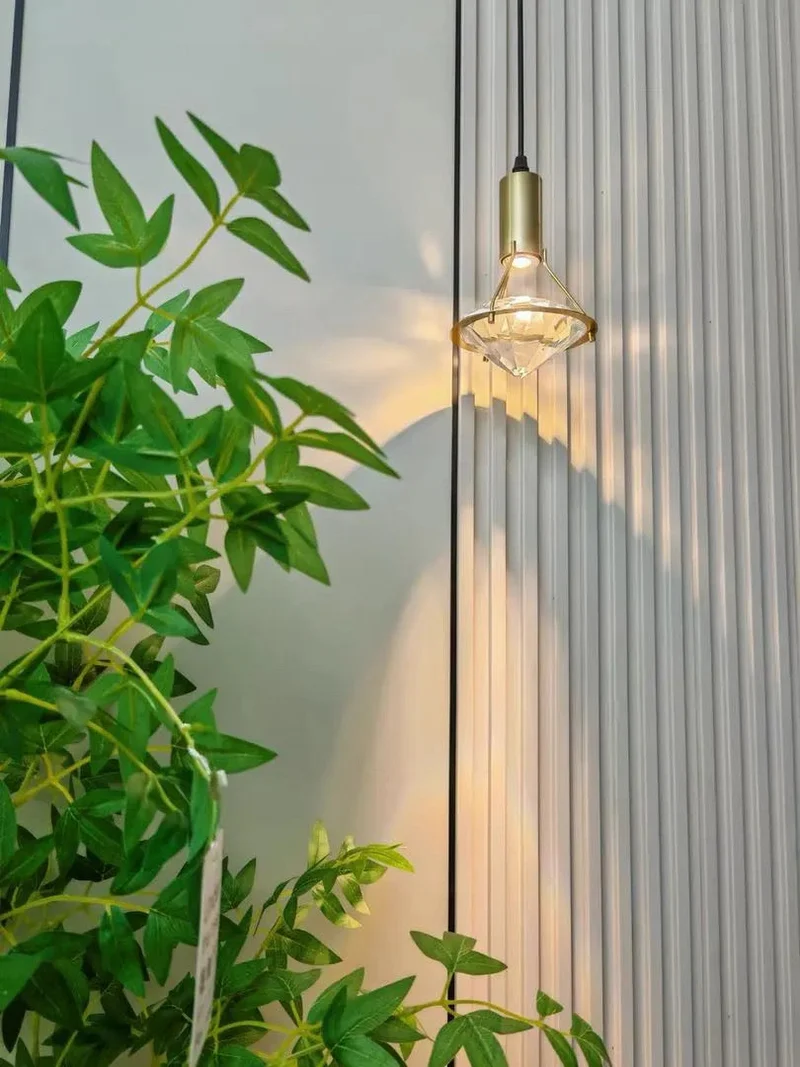 Euroselle The Modern Crystal Pendant Light For Home Decor