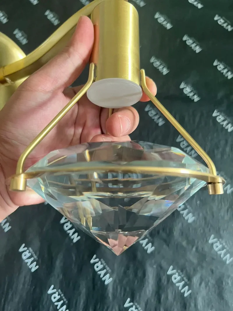 Euroselle The Modern Crystal Pendant Light For Home Decor